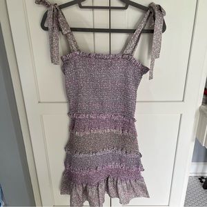 Mixologie tie strap dress